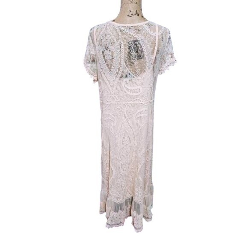 torrid Blush Pink Lace Maxi Dress - Picture 5 of 12